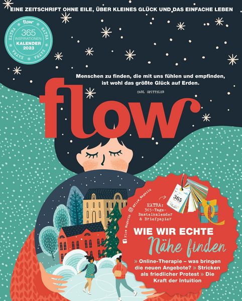Titelseite Zeitschrift Flow