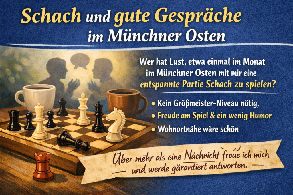 Schachspielen – Bärbel