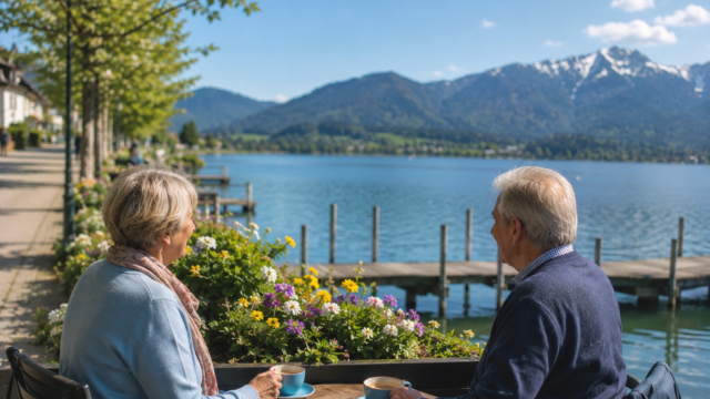 entspanntes Kaffee tringen mit guten Gesprächen
