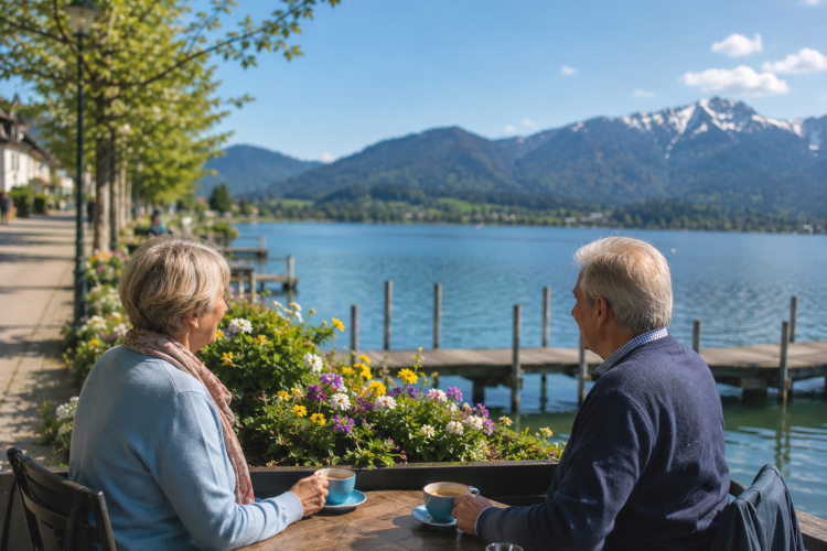 entspanntes Kaffee tringen mit guten Gesprächen